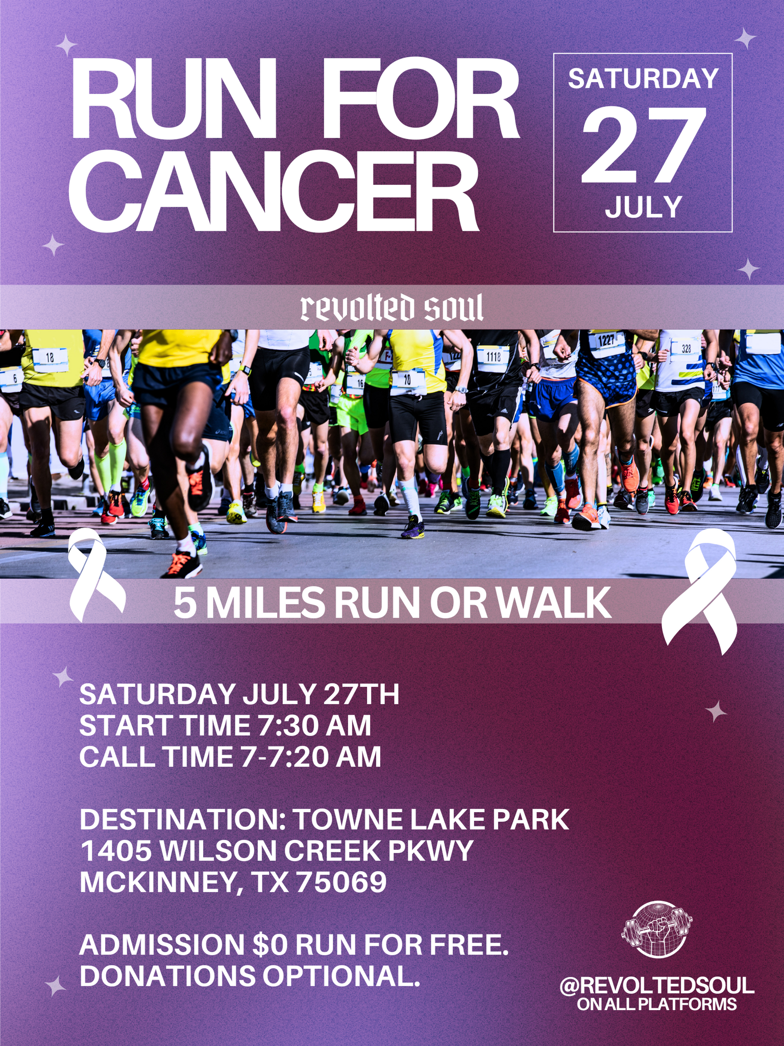 RUN FOR CANCER DONATIONS